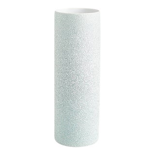 Contemporary Cyan Design Fiji Open Mouth Vase For Sale