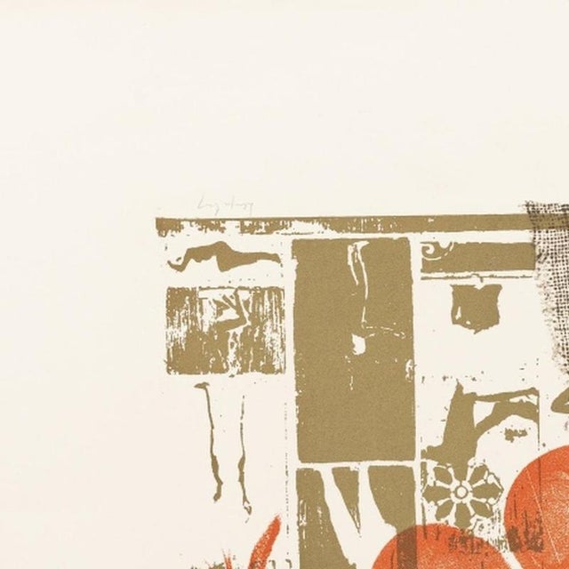 Screen print - Henrique Silva (signed). Screen print on paper; signed. Edition no. 15/125 Dimensions: 41 cm x 50 cm.