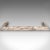 This is a grand antique fireplace surround. An English, Calacatta Violetta marble country house fire kerb, dating to the...