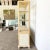 Postmodern Postmodern Tessellated Stone and Pencil Reed Hutch Etagere For Sale - Image 3 of 11