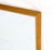 1970s Danish Mid Century Modern Sleek Frame Rectangle Wall Mirror For Sale - Image 5 of 9