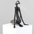 Black Lisette II (9/25) - Figurative Abstract Bronze Sculpture for Shelf or Table Original Artwork by Nando Kallweit For Sale - Image 8 of 12