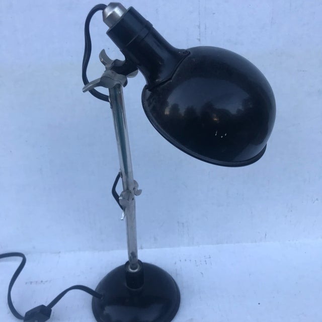 2000 - 2009 Contemporary Adjustable Black Metal Desk Lamp For Sale - Image 5 of 14