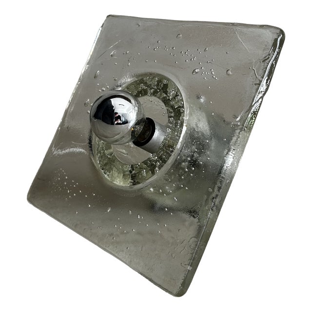 Vintage Wall Light by Albano Poli for Poliarte, Italy, 1970 For Sale