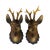 Roe Deer Made of Plaster, Germany, 1930s, Set of 2 For Sale