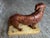 1950s Plaster Sculpture of a Retriever or Setter. 50's For Sale - Image 5 of 16