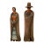 Vintage Hand Painted Ceramic Statues - Set of 2 For Sale