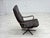 Scandinavian Swivel Armchair in Patchwork Leather, 1970s For Sale - Image 10 of 18
