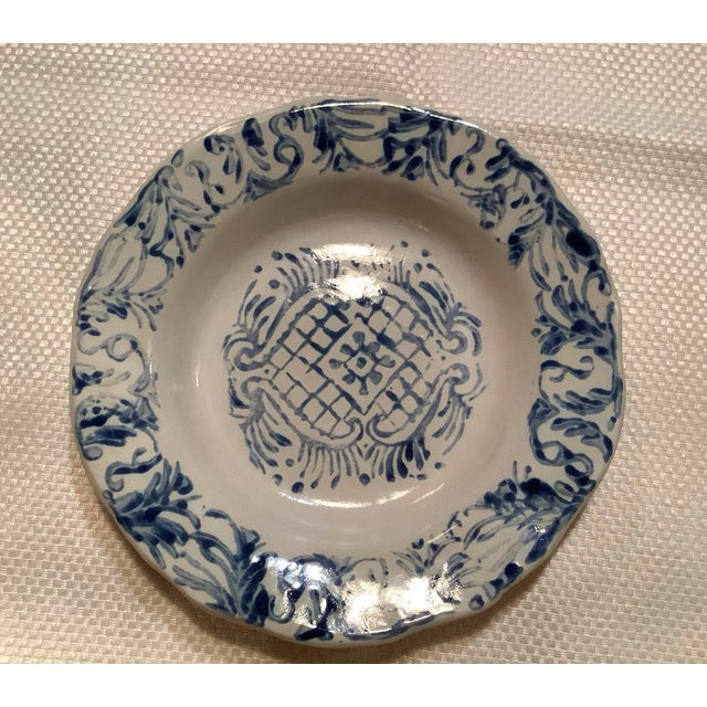 Hand-made and hand-painted soup plate by Zsuzsanna Nyul exclusively for Cabana. Made of a high fired stoneware and hand-...