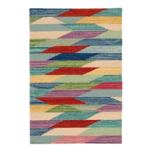 Kit Kemp for Dash & Albert Hotline Multi Woven Wool Rug, 2' x 3'