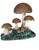 2000 - 2009 Vintage Brutalist Style Cast Stone Mushroom Garden Sculpture For Sale - Image 5 of 11