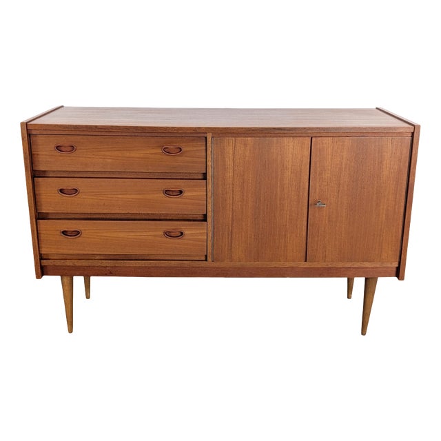 Vintage Danish Sideboard in Teak For Sale