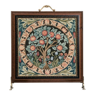 Orange Tree Tapestry Firescreen For Sale