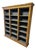 Large Satinwood Open Bookcase For Sale