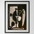 "Picasso's Female Heads" Contemporary Black and White Gallery Wall of Photographs, Framed - Set of 16 For Sale - Image 11 of 16