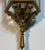 1960s Vintage Neoclassical Greek Key Metal Hexagonal Lantern Pendant Chandelier For Sale - Image 5 of 15