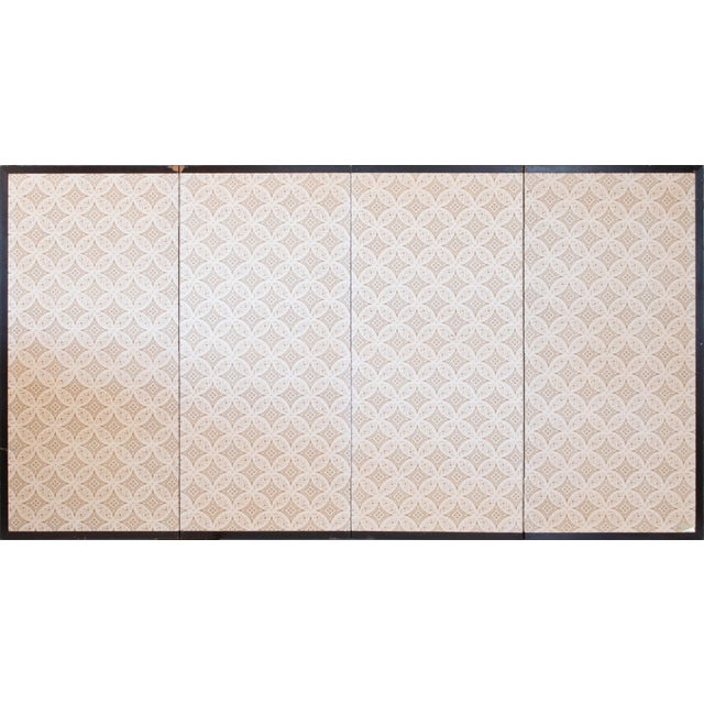 After Hiroshige, "Snowy Night", Shōwa Era Japanese Byobu Screen For Sale - Image 16 of 17