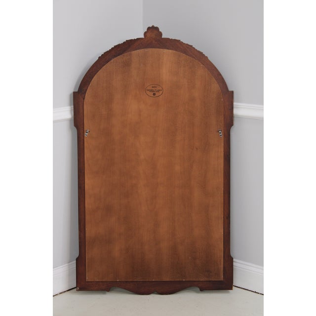 Henkel Harris Mahogany Arch Top Wall Mirror For Sale - Image 12 of 13