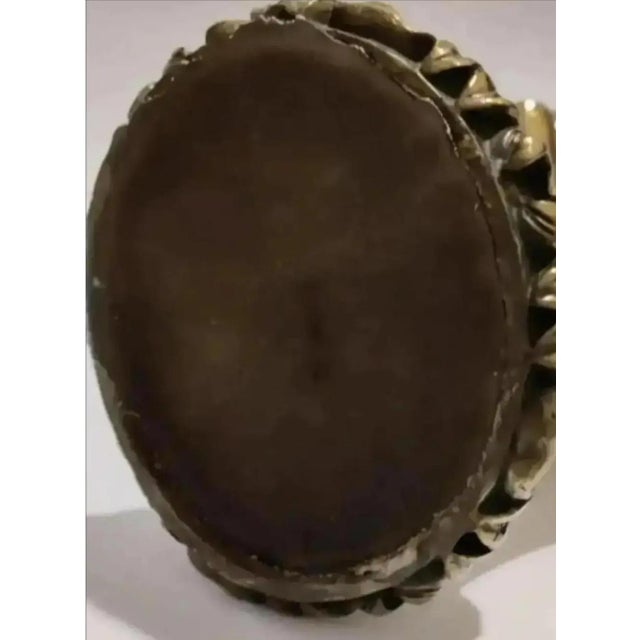 Late 20th Century Maitland-Smith Figural Hand Shaped Desktop Magnifying Glass For Sale - Image 11 of 13