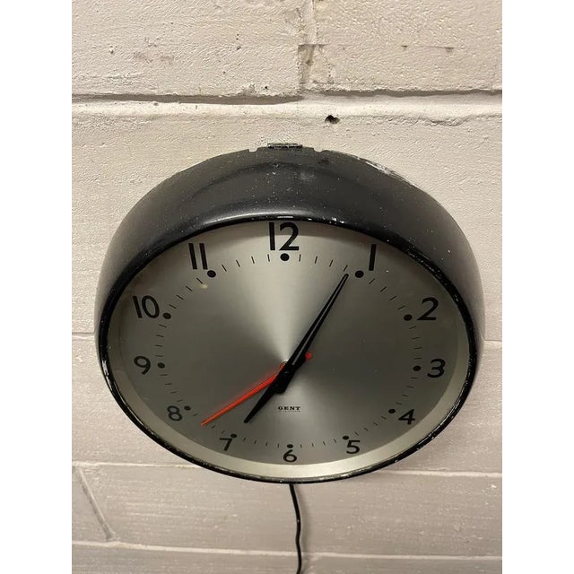 1960s Electric Factory Clock from Gents of Leicester, 1960s For Sale - Image 5 of 11