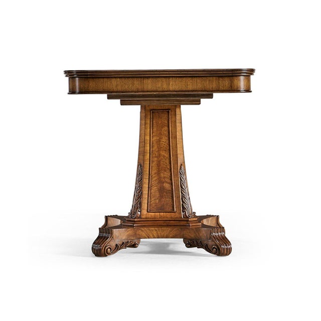 The Pedestal Center Table is a fine example of late English Neoclassical design. It combines strong lines with a simple,...