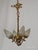 Antique Darling 4 Arm 4 Light Glowing Ribbons and Bows Flame Torch Chandelier For Sale - Image 12 of 17