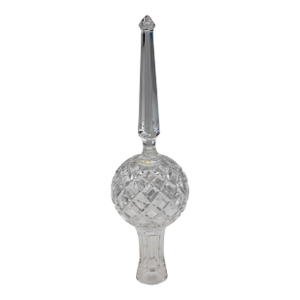 Vintage Waterford Cut Crystal Spire Tree Topper