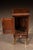 Late 19th Century Late 19th Century Early American Oak Cabinet With Tapered Brass-Capped Legs For Sale - Image 5 of 8