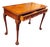 Elegant Chippendale Style Mahogany Writing & Console Table 1920 For Sale