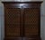 Antique Hardwood and Pierced Bronzed Bookcase, 1800s For Sale - Image 6 of 12