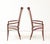 1960's Mid-Century Modern High Back Italian Dining Chairs Set Of For Sale - Image 13 of 17