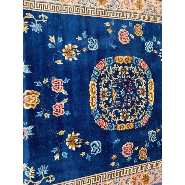 Vintage Hereke Chinese Design Rug For Sale - Image 11 of 18