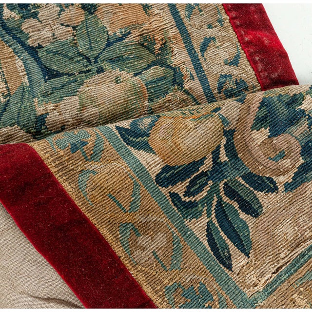 Textile Doris Leslie Blau Antique Tapestry Fragment Runner For Sale - Image 7 of 8