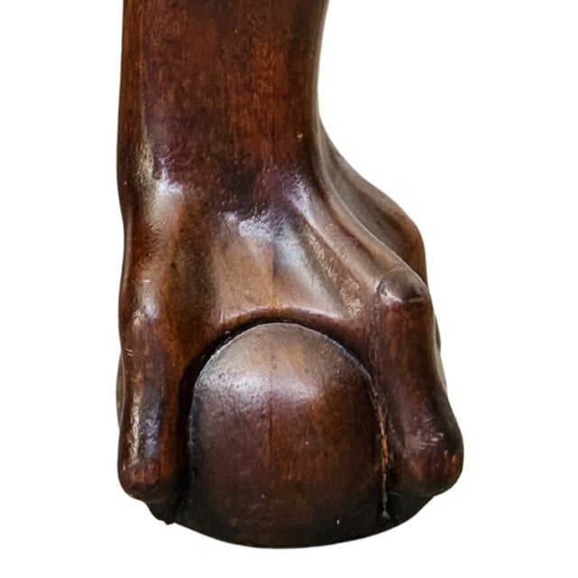 1980s Henredon Louis XV Style Serpentine Mahogany Commode With Marble Top & Ball and Claw Feet For Sale - Image 15 of 18