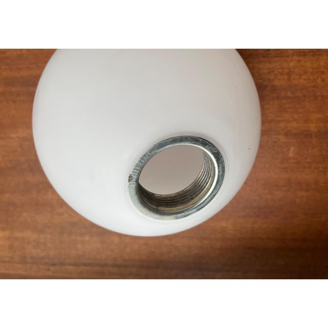 Mid-Century Modern Space Age Swiss Replacement Glass Spare Part for Temde Lamps from E.R. Nele, 1960s For Sale - Image 12 of 13