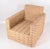 Beige Armchairs with Braided Junction, Set of 2 For Sale - Image 8 of 13