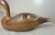 Vintage 1983 Hand Carved Wood Clarence Bauer Miniature Duck Decoy Sculpture For Sale In New York - Image 6 of 8