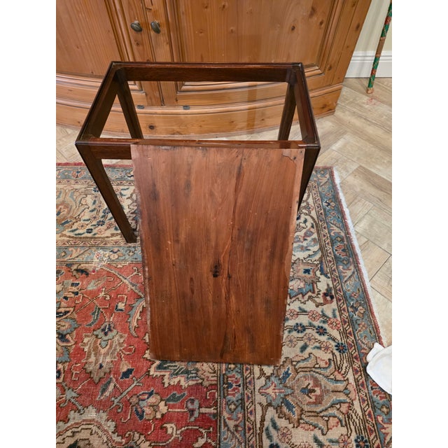 Wood Georgian Style Mahogany Tray Table For Sale - Image 7 of 10