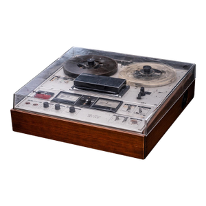 Vintage Sony Tc-630d Solid State Reel-to-Reel Tape Recorder in Original Wood Case With Dust Cover and Original Manual