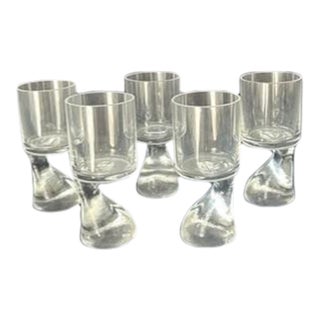 1960s Smoke Series in Crystal by Joe Colombo for Reidel For Sale