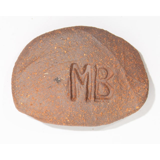 Studio Pottery Dog Tile by Marl Bulwinkle For Sale - Image 4 of 5