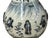 Oriental Cream White Color Blue Eight Immortal Theme Porcelain Vase Art For Sale - Image 11 of 17