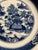 Chinese Export Canton Blue and White Porcelain Plate For Sale - Image 6 of 9