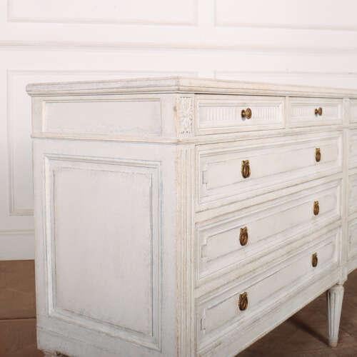 French Double Chest of Drawers, 1920s For Sale - Image 11 of 15