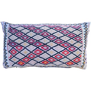 Mid 20th Century Moroccan Berber Lumbar Pillow For Sale