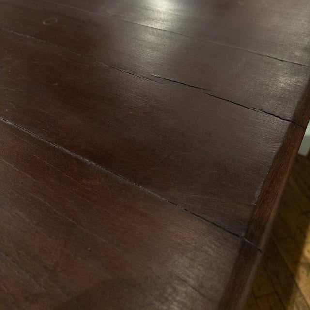 A Substantial Brazilian Trestle Table, C. 1920, Made From a Dense Wood For Sale - Image 4 of 7