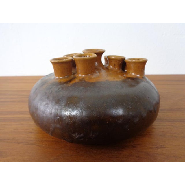 Ceramic Mushroom Vase, 1960s For Sale - Image 6 of 17