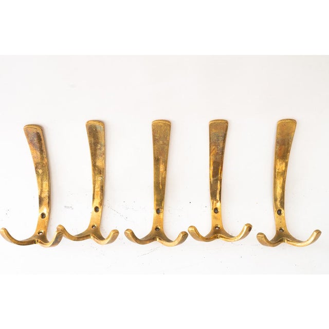 Austrian Wall Hooks from Hertha Baller, 1950s, Set of 5 For Sale - Image 4 of 6