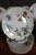 "Porcelain table service 57 Maison Pouyat Limoges XIX" Superb porcelain table service decorated with different floral...