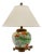 1980s Maitland Smith Oriental Brass & Porcelain Ginger Jar Lamp For Sale
